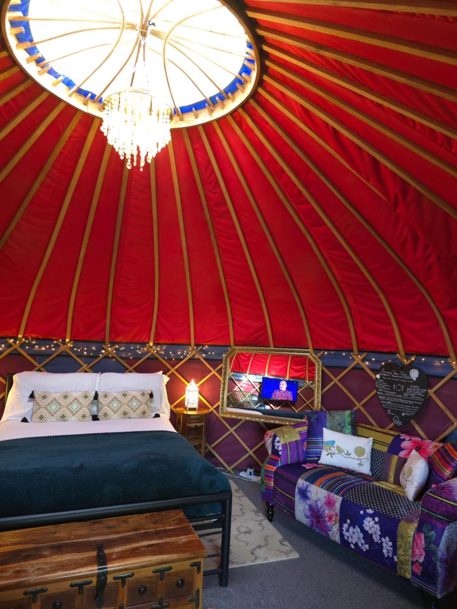 Orchard View Yurt & Hot Tub Somerset Weston-super-Mare Exterior foto